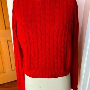 Red Brandy Melville Sweater - Sz M, Red
